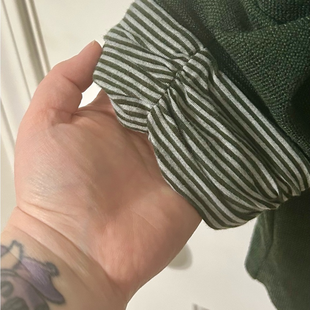 Olive Green Blazer Jacket - Picture 5 of 5
